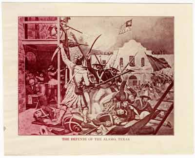 The Defense of the Alamo, Texas